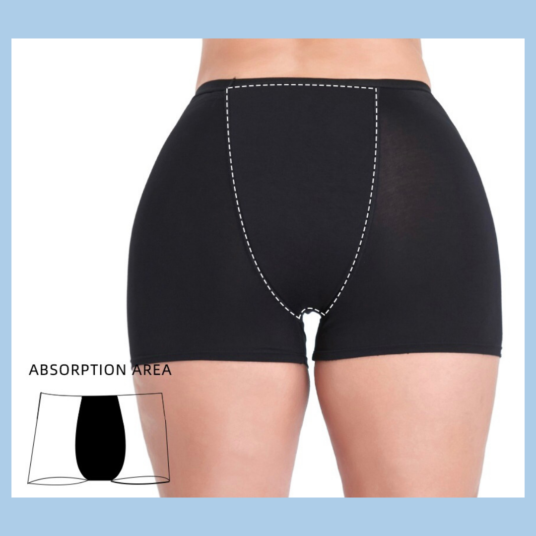period boxers super absorbent