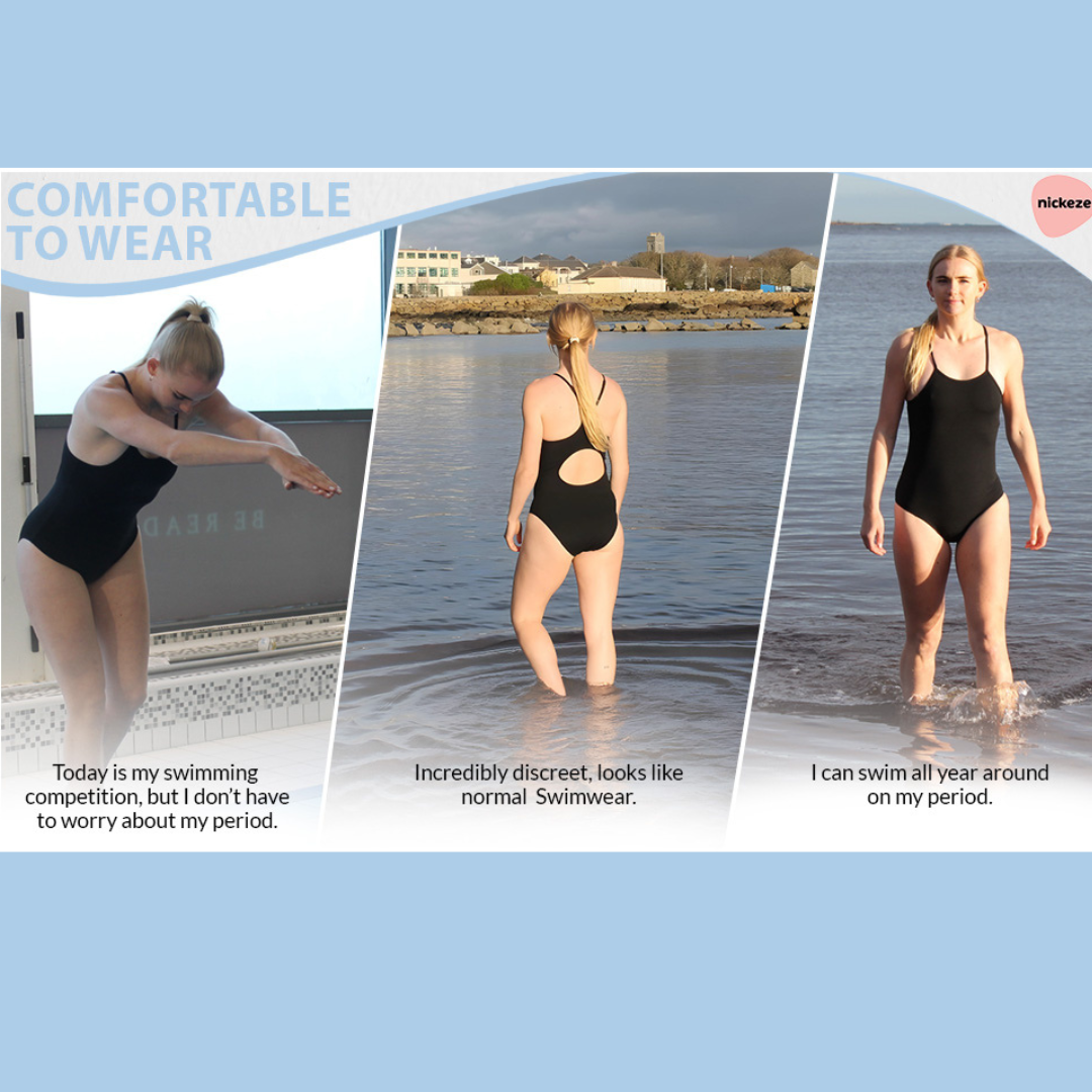 Nickeze Pro-Racer Teen Period Swimsuit XS-2XL