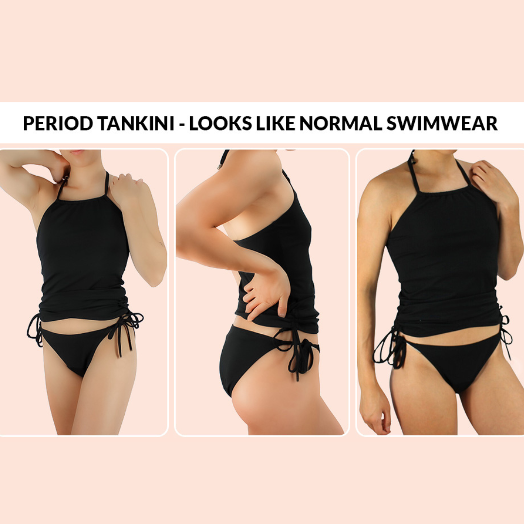 Period Tankini Swimwear XS-M