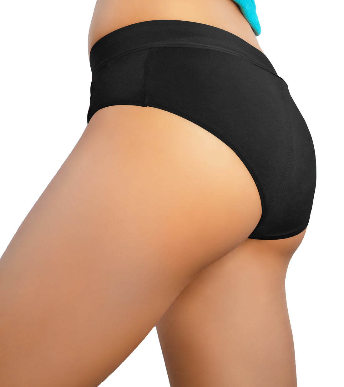 period sports underwear black bamboo