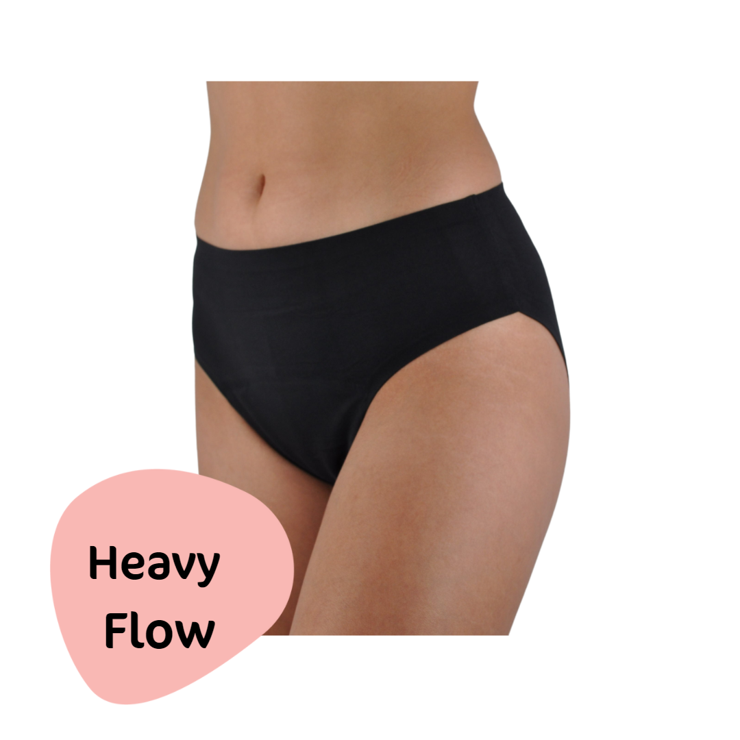 Seamless Period Underwear, Heavy Flow Period Underwear